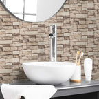30PCS 3D Wall Panels Peel and Stick Foam, Self-Adhesive Decorative 3D Brick - Image 2