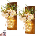 Rustic Wall Sconces Mason Jar Sconces Handmade Wall Art Hanging Design by HOMECOR