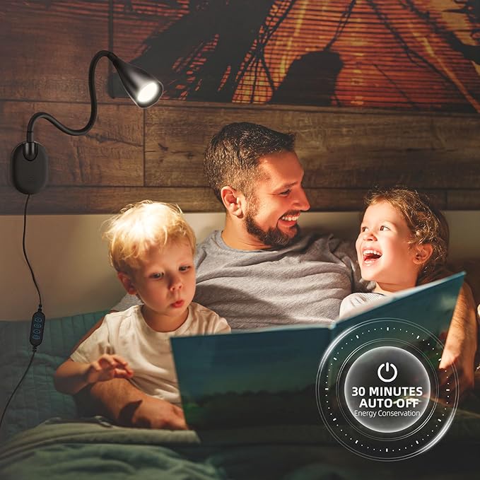 LiFMIRA Wall-Mounted LED Bedside Reading Light - Image 5