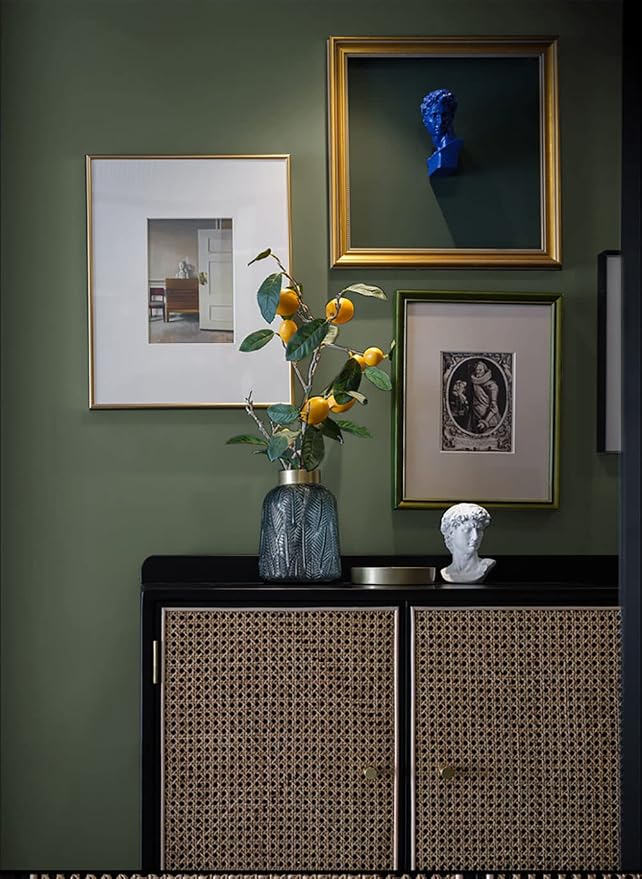 Dimoon 78.7"x15.7" Leaf Green Peel and Stick Wallpaper Green Leaf Thicken - Image 7
