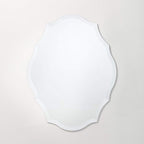 Better Bevel Frameless Oval Mirror | 23.5" x 30.5" Bathroom Wall Mirror by Better+Bevel