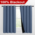 NICETOWN Noise Reducing 100% Blackout Curtains - Image 2
