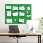 MaxGear Large Cork Board for Wall 36" x 24", Emerald Green Bulletin Board - Image 8