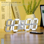 KOSUMOSU 3D LED Digital Wall Clock, Large Display Table/ Desk Clock - Image 5
