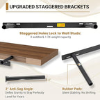 Vivelove Farmhouse Floating Shelves - Image 5