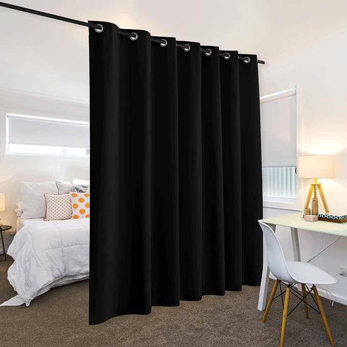 RYB HOME Extra Long Curtains Light Block Soundproof Privacy Blinds - Image 3