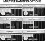 Home Theater Curtains Room Separator, Room Divider Curtains - Image 2