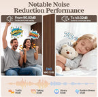 4 Pack Wood Panels for Wall, 47.24" x 12.79" Acoustic Wood Slat Wall Panel for - Image 4