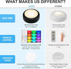 BLS LED Puck Lights with Remote Control, Wireless Under Cabinet & Closet - Image 5
