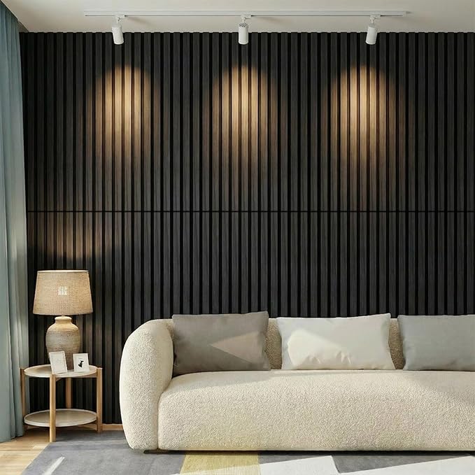 Wood Slat Acoustic Wall Panels-3D Fluted Sound Absorbing Panel - Image 8