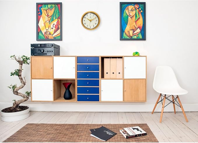Infinity Instruments LTD. Retro 15 inch Mid Century Modern Kitchen Diner Wall - Image 7