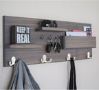 Homanu 24 Pack Coat Hooks, Heavy Duty Double Prong Coat Hooks Wall Mounted - Image 7