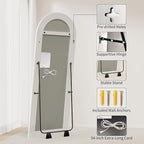 Koonmi LED Arched Full Length Mirror, Lighted Floor Mirrors - Image 6