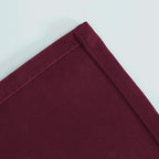 LEMOMO Blackout Curtains 66 x 54 Inch Long Burgundy Red Curtains Set of 2 - Image 7