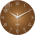 XNM Large Wall Clocks Battery Operated 16 Inch Modern Glass Wall Clock by XNMwallclock
