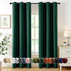 MIULEE Blackout Curtains for Bedroom Living Room 2 Panels, Thermal Insulated by MIULEE