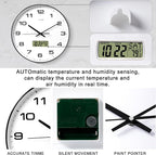 TIMESS Wall Clock, Ideal Modern Home, Office Decor - Image 6