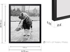 Poster Master Dog Dressed for Winter Print - Image 3