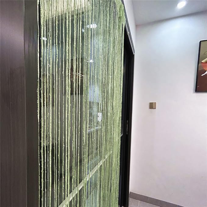 ave split Decorative Door String Curtain Wall Panel Fringe Window Room Divider - Image 6