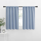 NICETOWN Blackout Curtains for RV Windows, Vintage Blue, 2 Panels, Room by NICETOWN