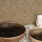 Tempaper x Jeremiah Brent Textured Hoffmann Faux Sisal Removable Peel and Stick - Image 3