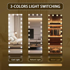 Kosmonia 66x22 Hollywood Full Length Mirror - Image 4