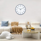 Wall Clocks Battery Operated 8 inch Modern Wall Clock, Silent Non Ticking Wall - Image 8