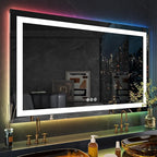 LOAAO 72"X36" Inch RGB LED Bathroom Mirror - Image 2