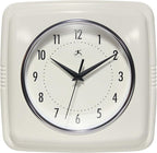 Infinity Instruments Square Retro Wall Clock by InfinityInstruments