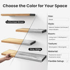BAYKA Wall Shelves for Bedroom Decor, Floating Wall Shelves for Living Room - Image 7