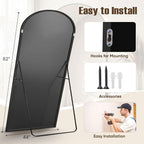 Full Length Mirror, Oversized Floor Mirrors, Leaning Free Standing Mirrors - Image 6