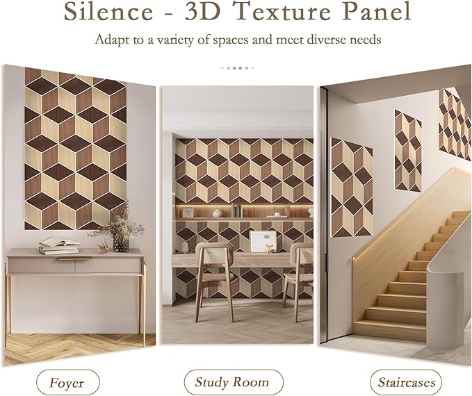 12Pack Acoustic Panels, Self-Adhesive Sound Proof Panels - Image 7