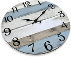 JoFomp 12 Inch Wall Clocks Battery Operated, Silent Wall Clock Non Ticking - Image 5