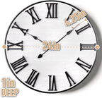 Large Wall Clock 24" Round - Image 6