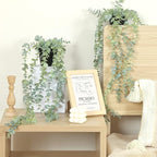 COCOBOO 3pcs Hanging Fake Plants, Artificial Hanging Plants Fake Potted - Image 7