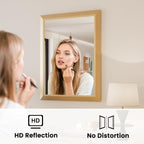 Amorho 24x36 Inch Bathroom Mirror, Wall-Mounted Mirrors Perfect - Image 4