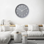HZDHCLH Wall Clocks Battery Operated, Wall Clock Gray, 8 inch Wall Clock Silent - Image 9