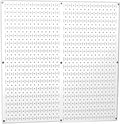 Wall Control 30-P-3232W White Metal Pegboard Pack by Wall+Control