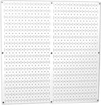 Wall Control 30-P-3232W White Metal Pegboard Pack by Wall+Control