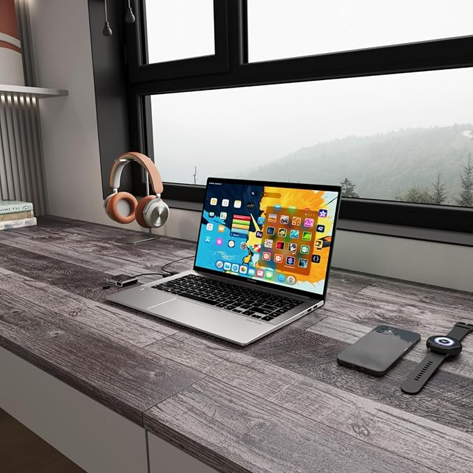 TANONE Wood Contact Paper Peel and Stick Wallpaper Gray, Self Adhesive - Image 8