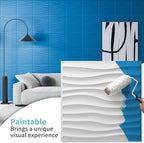 Art3d 100 Pack Decorative 3D Wall Panels, 97 Sq.Feet PVC Interior Wall Décor - Image 3