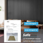 Art3d 4-Pack 108" x 12" Acoustic Wood Panels - Image 5