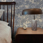 Tempaper Textured Blue Canopy Toile Faux Grasscloth Removable Peel and Stick - Image 7