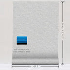 SHUFA White Brown Cotton-Like Textured Grasscloth Wallpaper Matte Thick Real - Image 9
