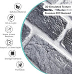 Commomy Brick Peel and Stick Tile - Image 4