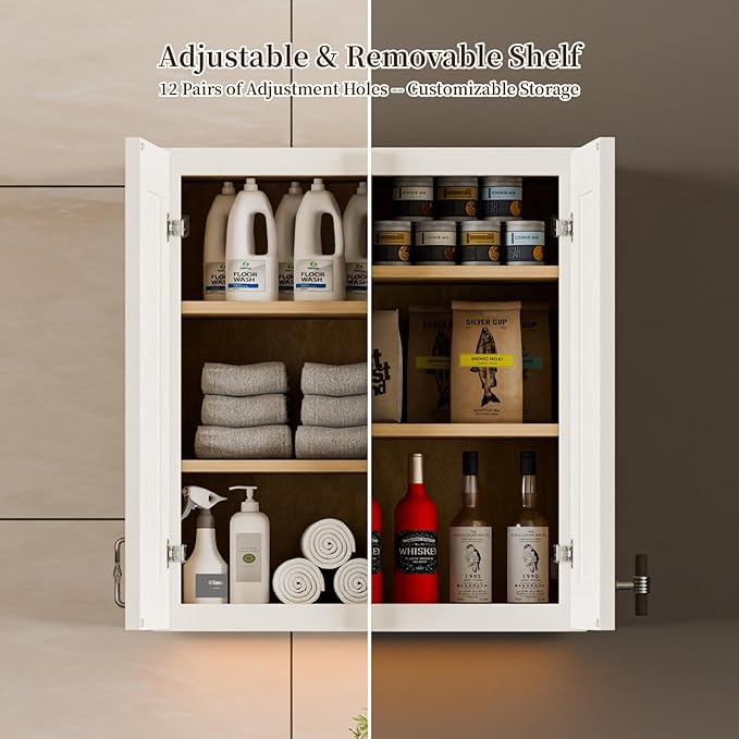 Kisart Laundry Room Cabinets Wall Mounted - Image 6