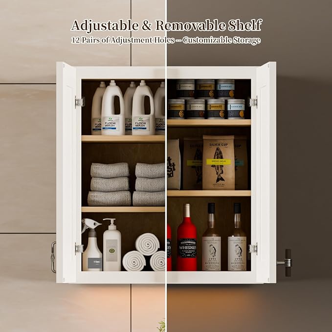 Kisart Laundry Room Cabinets Wall Mounted - Image 4