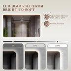 EOGOW Backlit Mirror for Bathroom, Stepless Dimmable, 3 Color Lights, High Lumen - Image 5