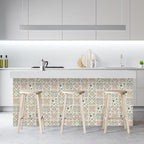 Wudnaye Bohemian Wallpaper Peel and Stick Faux Tile Contact Paper 17”×196” Tile - Image 8
