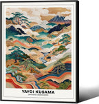 Vintage Yayoi Kusama Grasslands Posters Japanese Wall Art Yayoi Kusama Abstract by Unknown